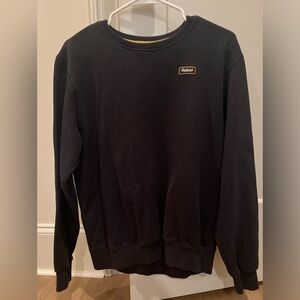 Fayettechill Men's M Pullover Charcoal Grey/Black Cotton/Poly Blend Made USA